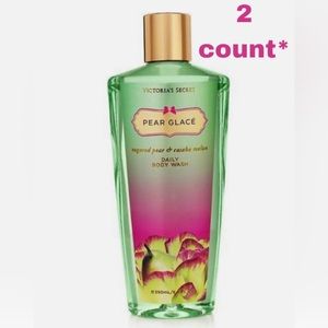 2 count Victoria’s Secret Pear Glacé Fragrance Body Wash SEALED, DISCONTINUED